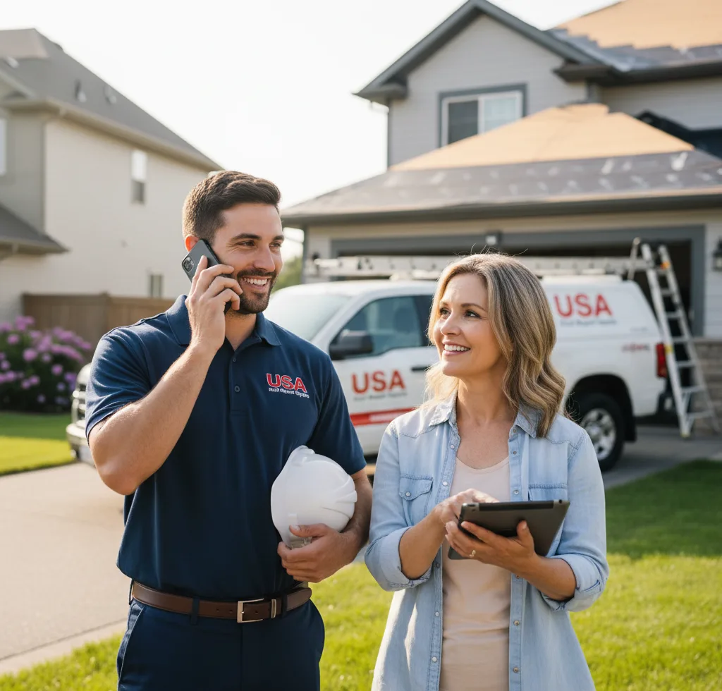 USA Roof Repair Experts customer support in Sultana
